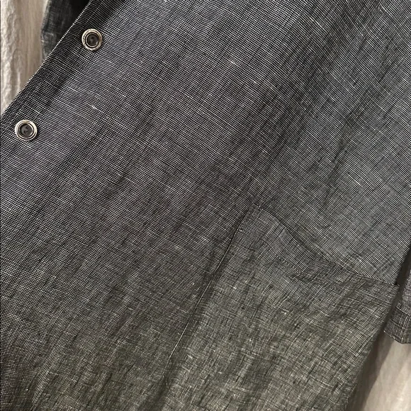 Pure Linen Handmade Coat - Picture 4 of 16